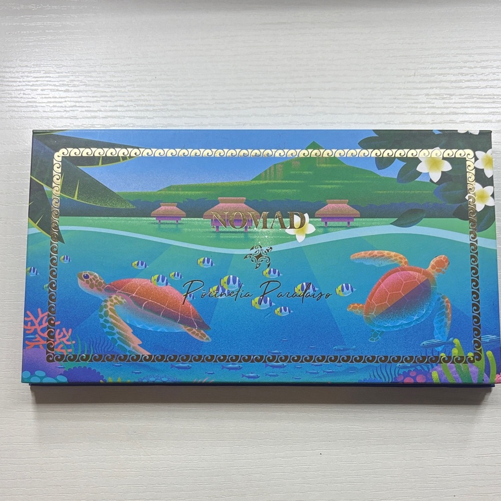 Nomad Tropical Sea Turtle Palette - Blue, Teal, Orange